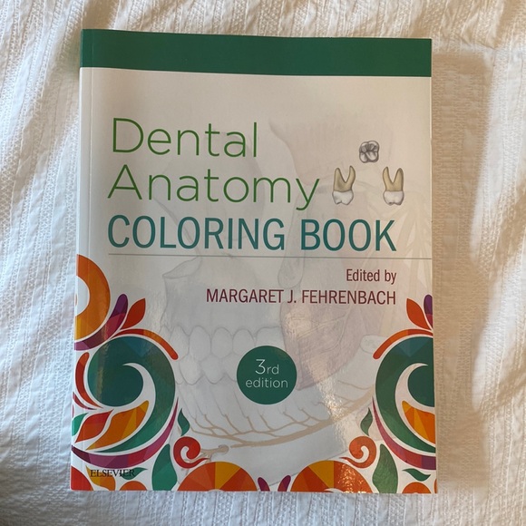 Other Dental Anatomy Coloring Book 3rd Edition Poshmark